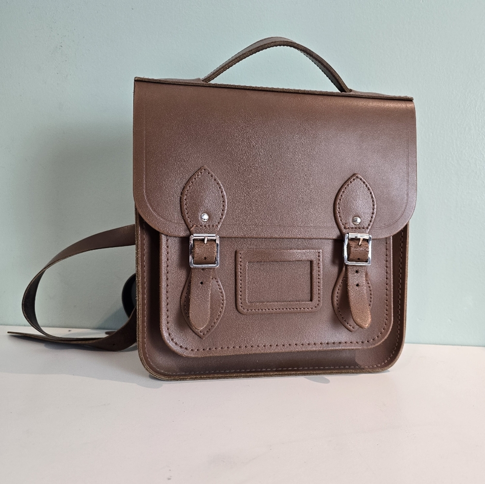 The Cambridge Satchel Company, Small Portrait Backpack, Brown